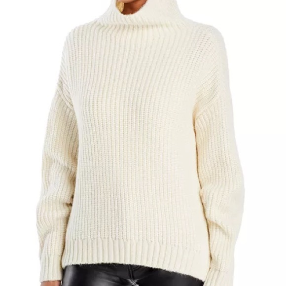 ANINE BING Sydney Sweater in Cream (Size S) - Picture 1 of 9